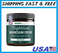 Nighttime Magnesium Cream   Soothing Relief  Relaxation, Highly Concentrated