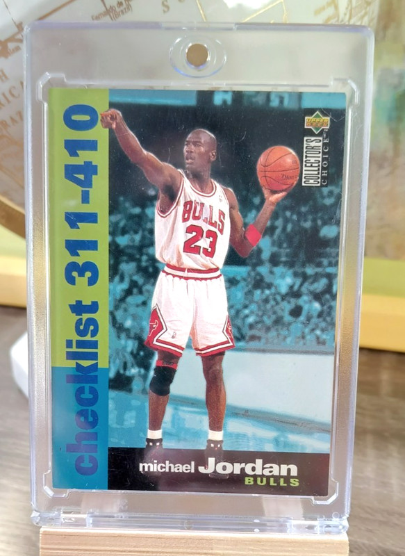 1995‑96 Collector’s Choice Michael Jordan #410 – Chicago Bulls – HOF