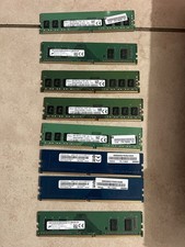 Lot of 8 Mixed 4GB SKHynix Micron Etc HMA451U6AFR8N-TF 32GB Total DDR4