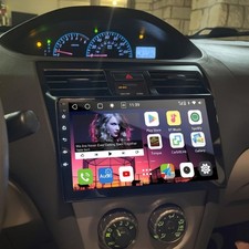 For 2007-2012 Toyota Vios Yaris Apple Carplay Car Stereo Radio Android 15 Gps