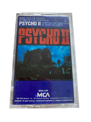 Psycho II Movie Film Motion Picture Soundtrack Music Cassette Norman Bates 1983