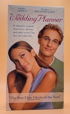 The Wedding Planner VHS 2001 Matthew McConaughey  Buy 2 Get 1 Free 