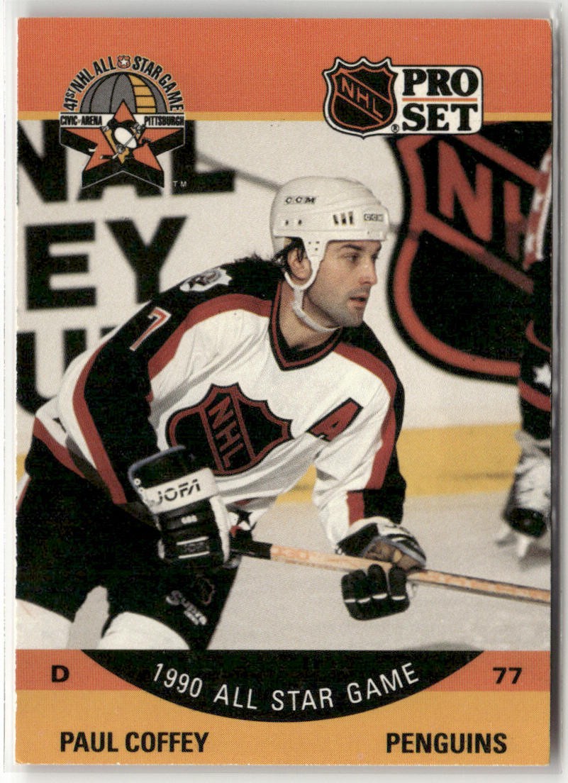 1990-91 PRO SET #361 PAUL COFFEY PITTSBURGH PENGUINS