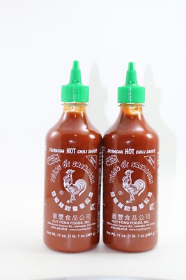 2 Pack - HUY FONG Brand Siracha - 17oz - Exp JAN 2026 - Sealed