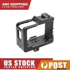 FEICHAO New Camera Cage Case Extend Cold Shoe 1/4 Screw Hole for Insta360 One R