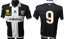 MAGLIA  PARMA F.C. GARA  NERO CROCIATA 2012 2013  TG. XL VEDI TAGLIA E NUMERI