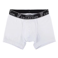 Versace Collection Boxer Briefs Underwear, Men’s, White, Size S, M, L, New!