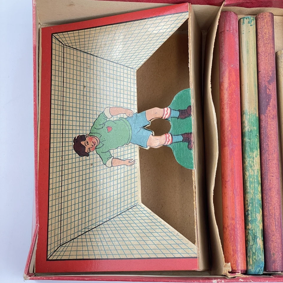 Vintage Blow Football An Exciting Table Game Harlesden Series Boxed - Image 2 of 4