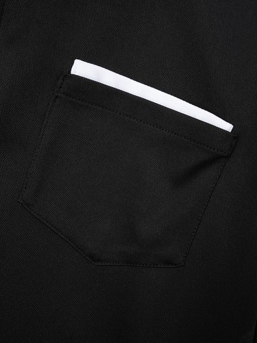 2025 Men's Summer Button Pocket Sports Polo Shirt Short Sleeve T-Shirt - Picture 23 of 34