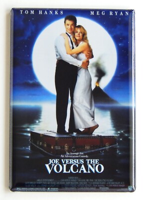 Joe Versus the Volcano FRIDGE MAGNET movie poster