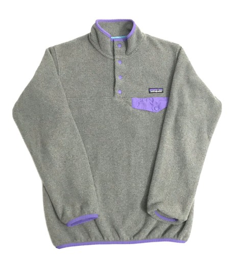 Purple Fleece Pullover Jacket 