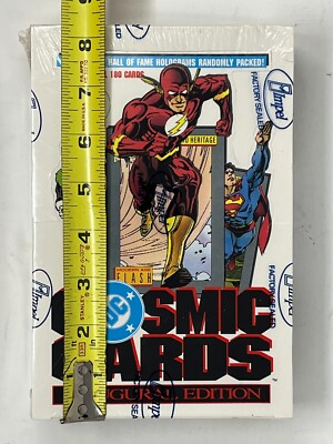 Series 1 DC Cosmic Trading Cards IMPEL 1992 Sealed Box 36 Packs