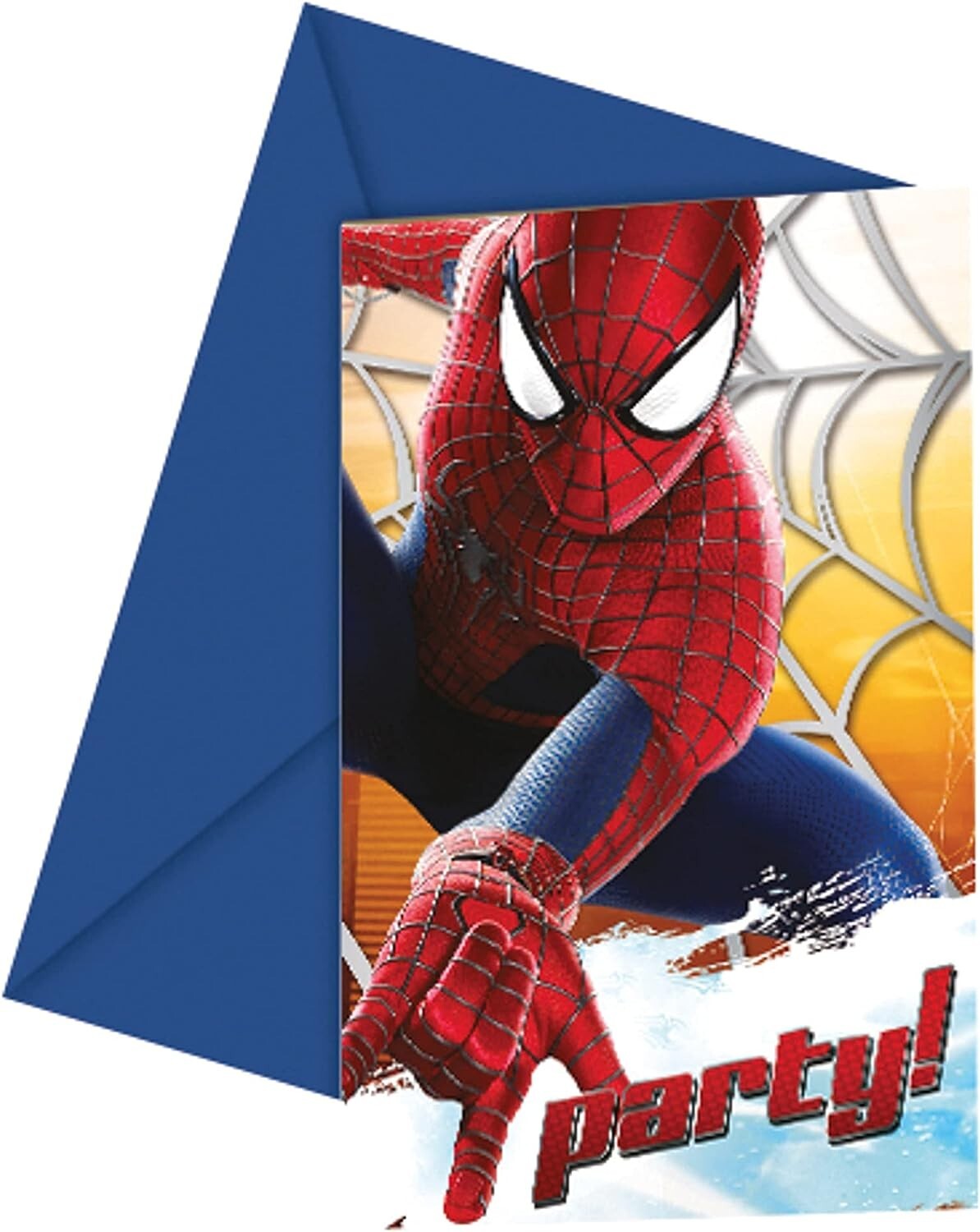 The Amazing Spiderman 2 Party Invitations