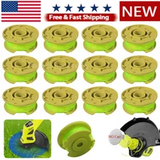 3-12PCS Premium Twisted Trimmer Line Spool For Ryobi AC80RL3 .080" 18V 24V 40V