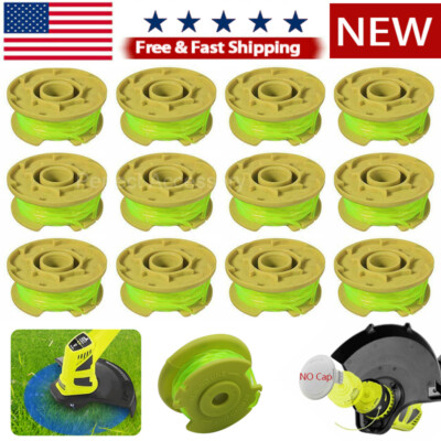 #ad #ad 3 12PCS Premium Twisted Trimmer Line Spool For Ryobi AC80RL3 .080quot; 18V 24V 40V $16.92