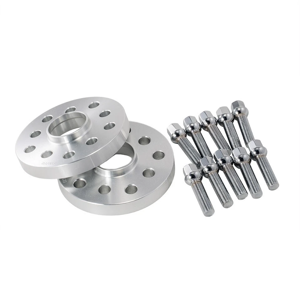 (4) 15mm&20mm Hubcentric Wheel Spacers Adapters 5x100 /5x112 for Volkswagen Audi - Image 4 of 4