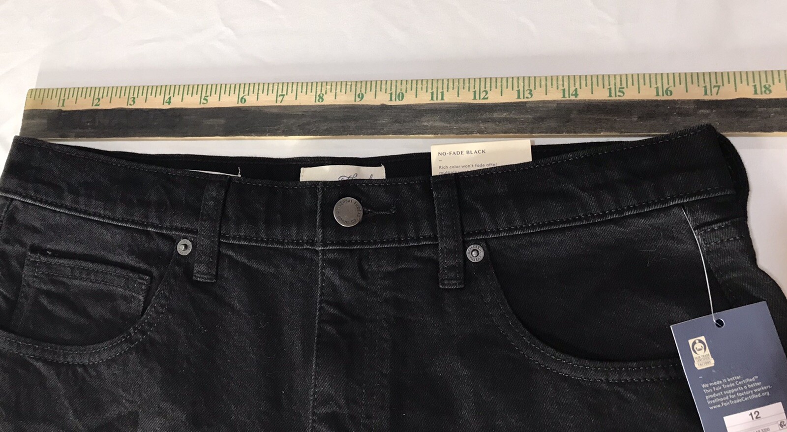 Universal Thread 12 Regular Cut Off 90’s Black De… - image 7