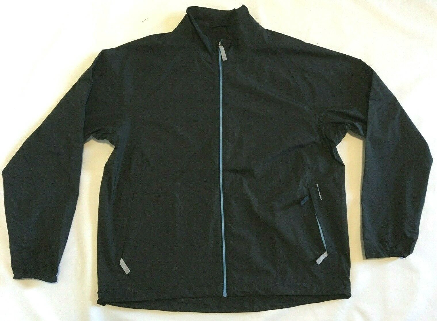 Adidas Clima Proof Rain Jacket Packable Black Ful… - image 4