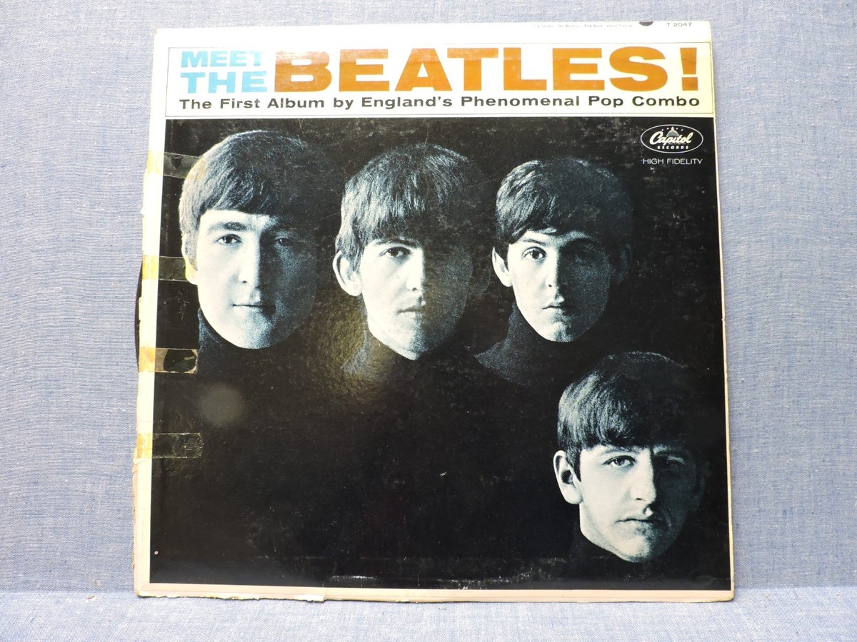 Meet The BEATLES Original T2047 Capitol Recorded in England High