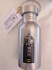 New Official DC COMICS Batman Steel Water Bottle 500ml Canteen Flask Hot or Cold