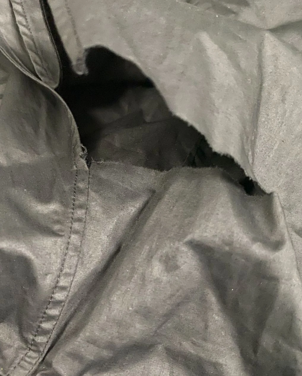 Abito fazzoletto Moncler x JW Anderson da donna nero cotone $990 taglia M