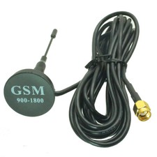 GSM GPRS Antenna 900/1800Mhz 3dbi cable RP-SMA JACK Magnetic base for Ham RG174