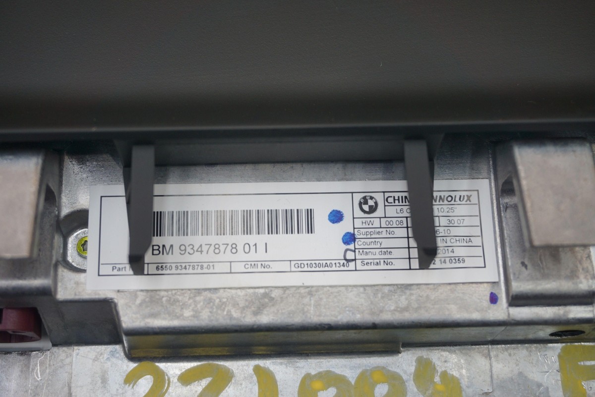Front Dash Radio Info Display Screen Monitor 65509347878 BMW X5 X6 