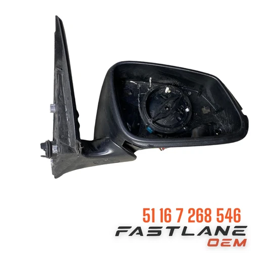 GENUINE BMW RIGHT SIDE REAR VIEW MIRROR OEM 51 16 7 268 546