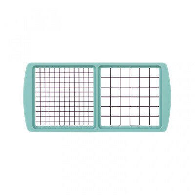 Genius Nicer Dicer Fusion Messereinsatz 6x6 & 12x12 mm, mintgrün
