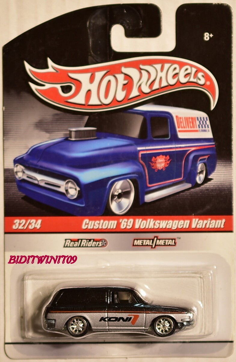 Hot Wheels Custom 69 1969 VW Volkswagen Variant Koni Delivery