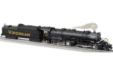 LIONEL LEGACY VIRGINIAN Y-3 USRA 2-8-8-2  STEAM ENGINE 6-11402! O SCALE TRAIN