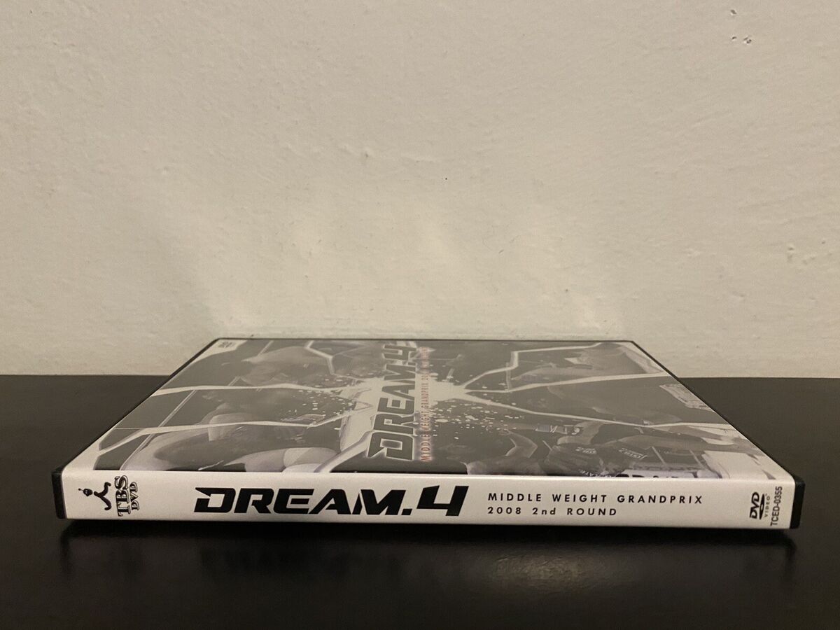 DREAM 4: Middleweight Grand Prix 2008 2nd Round DVD (Japan, MMA, UFC, PRIDE FC) | eBay DREAM 4: Middleweight Grand Prix 2008 2nd Round DVD (Japan, MMA, UFC, PRIDE FC) | eBay