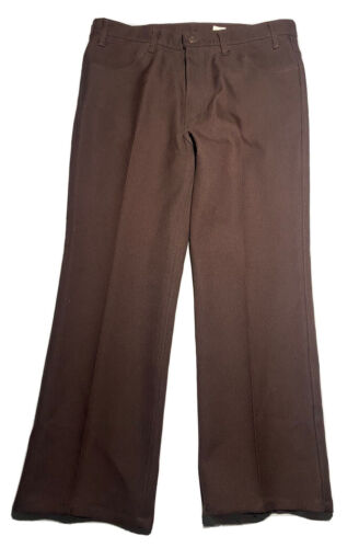 Vintage Levis Pants Slacks Men's Size 38Wx29L Poly