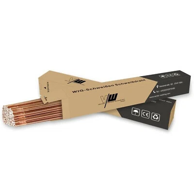 VECTOR WELDING WIG Schweißstäbe Schweißzusatz ER70S-G2 Stahl Ø 1,6-2,4 x 500 mm / 1 kg Zubehör