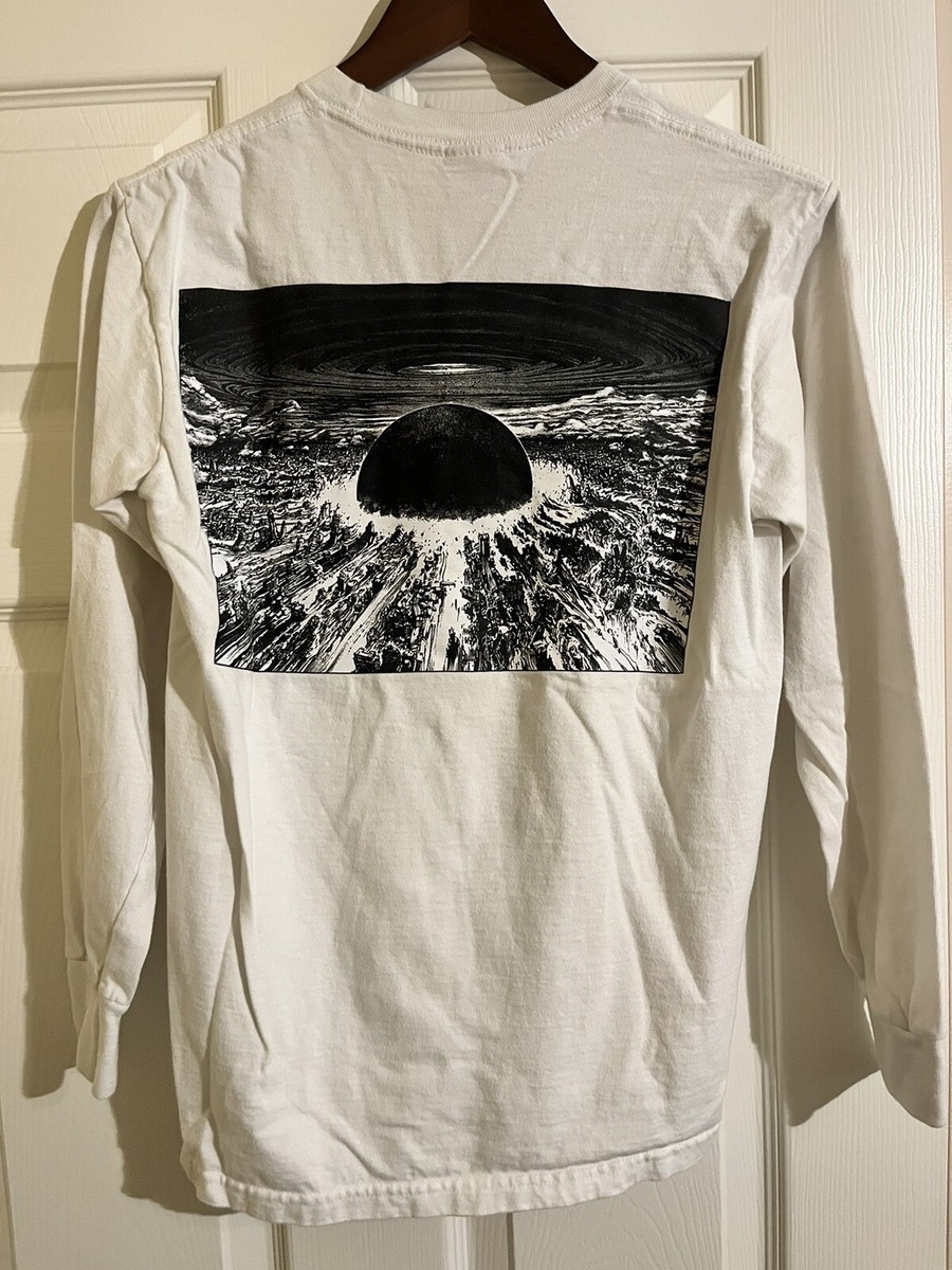 Supreme x Akira Collab Neo Tokyo Longsleeve White Shirt Size S F/W