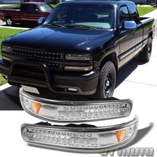 99-02 Silverado 00-06 Tahoe Suburban Full Led Bumper Signal Lights Lamps 99-02 Silverado 00-06 Tahoe Suburban Full Led Bumper Signal Lights Lamps