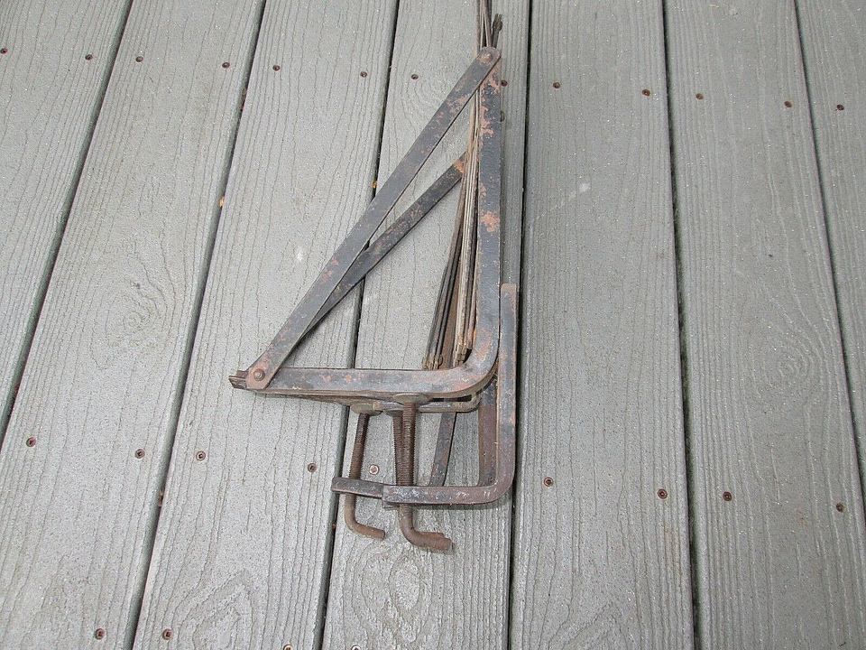 Antique Running board luggage rack 1920's 1930's expandable eBay