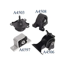 4pcs Engine Motor & Auto Transmission Mount for 2002-2006 Acura RSX l4 2.0L