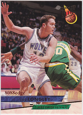 1993-94 ULTRA BASE CARD: LUC LONGLEY #290 WOLVES 2ND YEAR CARD/NEW ...
