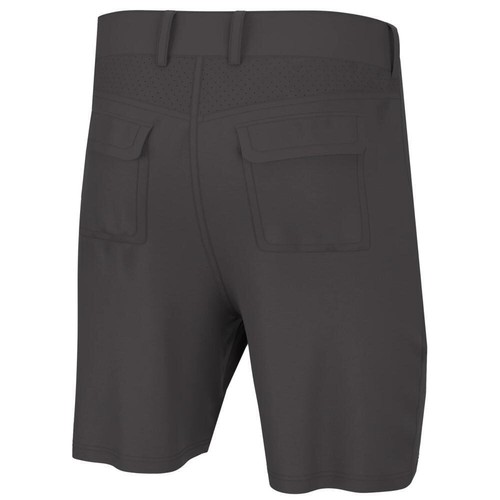 Huk Next Level 7 Inch Shorts Overcast Grey Quick Dry Lightweight Apparel XXL - Picture 2 of 3