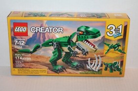 LEGO Creator 3 in 1 Mighty Dinosaurs Transforms from T-Rex to Triceratops NEW