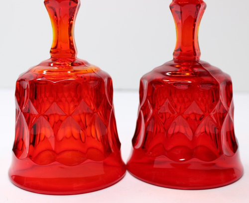 NORITAKE Perspective 2x Rubinrote Amberina Wasserkelche 5 oz 4 5/8 in Wein - Bild 8 von 8