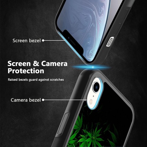 For Samsung A15 A16 S23 S24 S25 Ultra FE Anti scratch Case marijuana Weed leaves - 第 22/25 張圖片