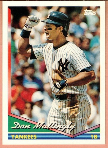Don Mattingly Baseball Card Singles You Pick - Picture 22 of 31