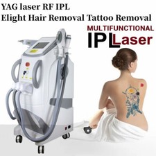 3IN1 OPT SHR IPL Skin Therapy Hair Removal ND YAG Laser Tattoo Removal Machine