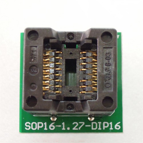 SOP16 a Dip16 SOP16 IC programmatore di prese adattatore SOP16 parti presa di prova - Foto 2 di 3