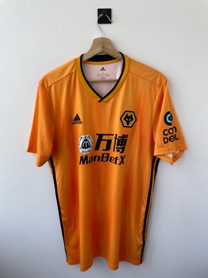 WOLVERHAMPTON HOME 2019/2020 FOOTBALL SHIRT SOCCER JERSEY CAMISETA