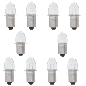 P13,5s Krypton Fernsichtbirnchen Glühlampe Ersatzlampe olivenform 10x 2,4V 0,7A P13,5s Krypton Fernsichtbirnchen Glühlampe Ersatzlampe olivenform 10x 2,4V 0,7A