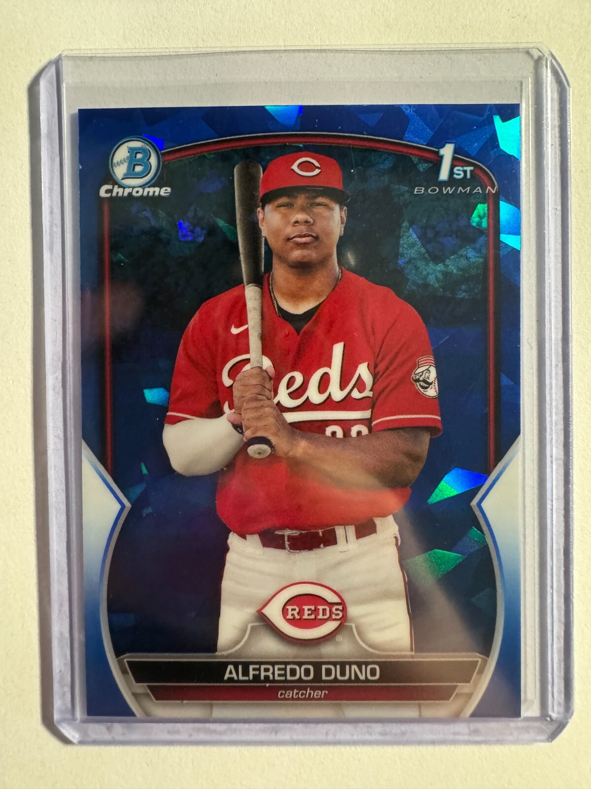 K231,045 - 2023 Bowman Chrome Sapphire Prospects #BCP238 Alfredo Duno