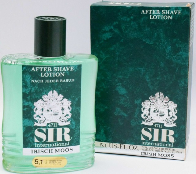 4711 SIR International Irish Moss After Shave Lotion 5.1 fl oz. 150ml